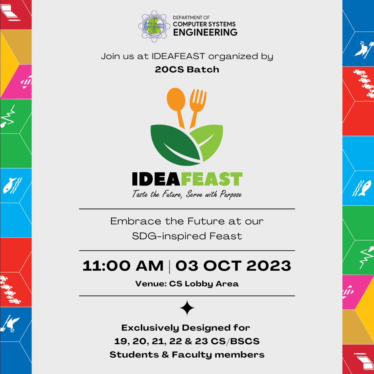 IDEAS Feast: Embrace the Future at Our SDG-Inspired Event